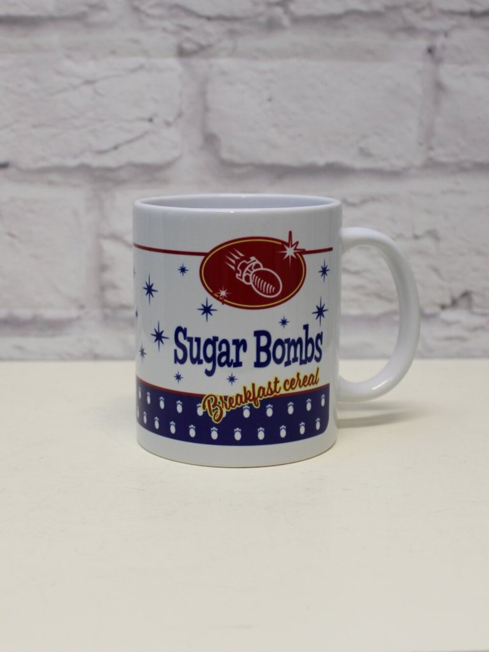 Fallout Sugar Bombs Breakfast Cereal Ceramic Coffee Mug